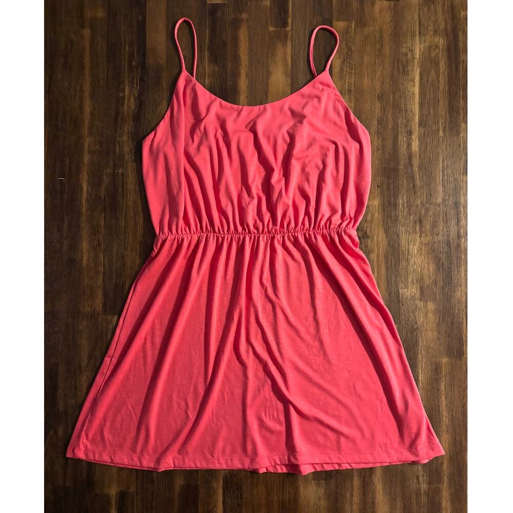 Old Navy Women’s XL Dress Cami Mini Knit Defined Waist Fit Flare Sleeveless